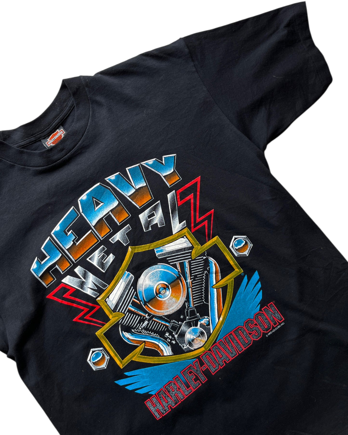 1990'S HARLEY DAVIDSON "HEAVY METAL" TSHIRT
