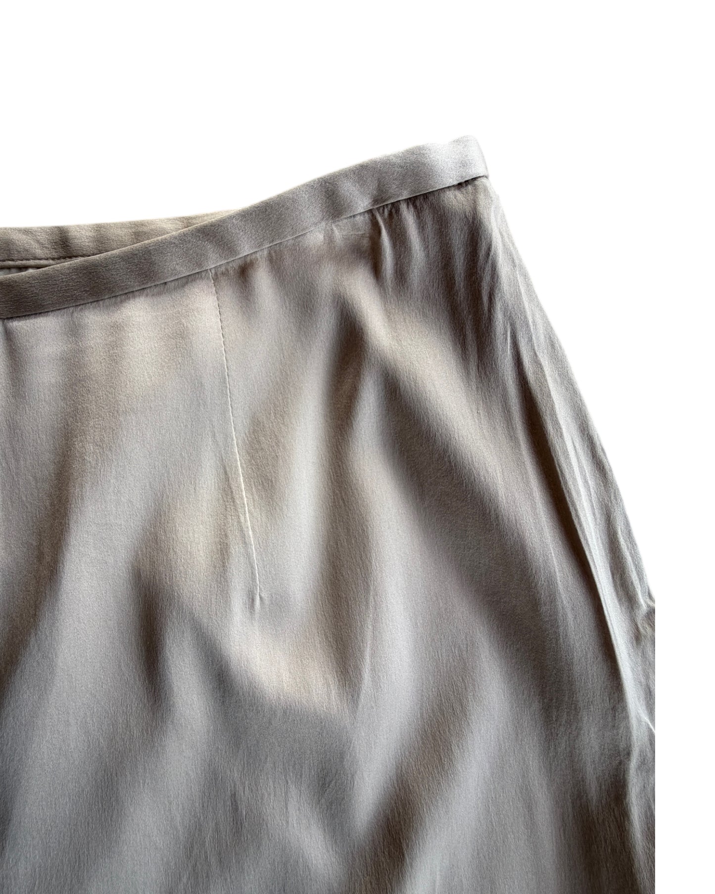 2000S KAY UNGER SILK SKIRT
