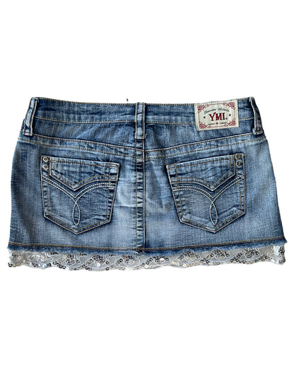 2000S YMI DENIM SKIRT