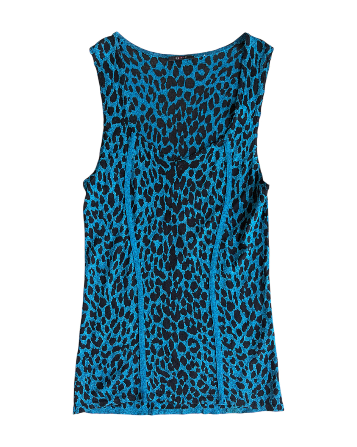 1990S CYRUS ANIMAL PRINT TANK