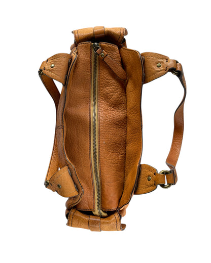2000S COLE HAAN TAN LEATHER HANDBAG