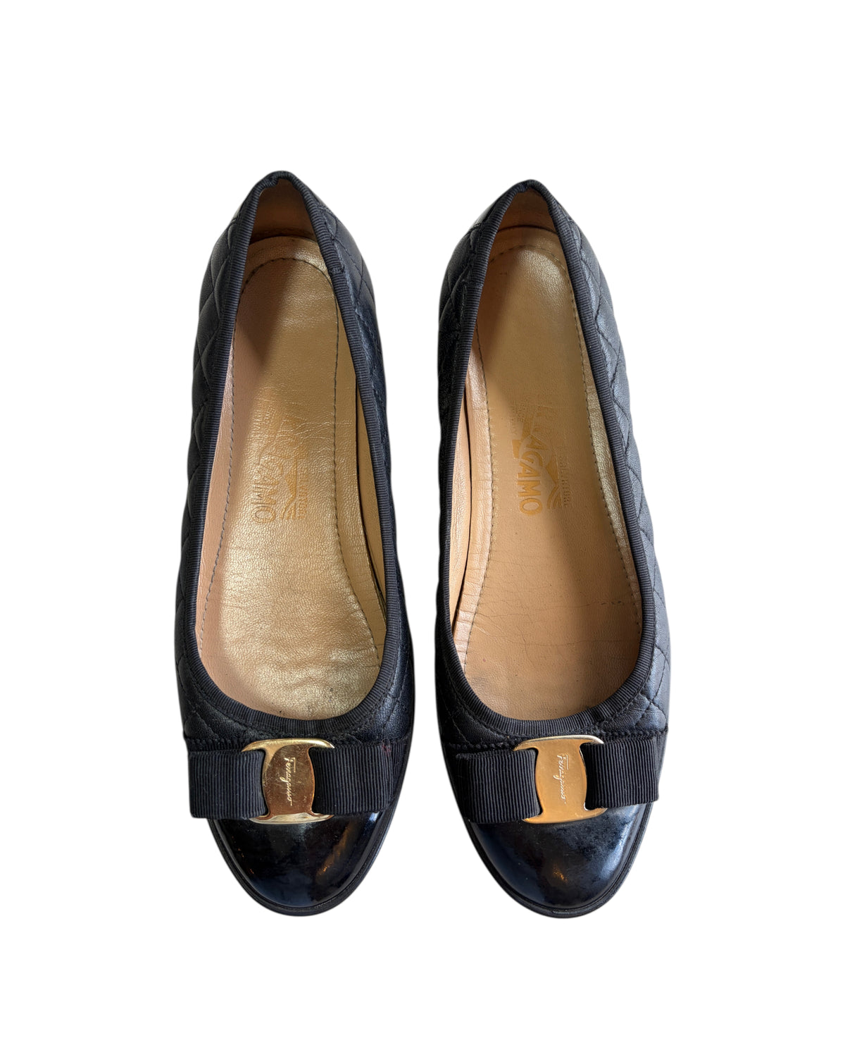 2000S SALVATORE FERRAGAMO FLATS