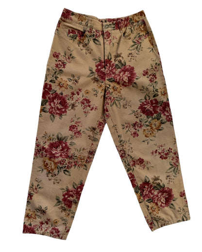 1990´S TALBOTS FLOWERED PANTS