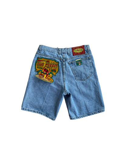 1990S TWO PEPPER M DENIM SHORTS