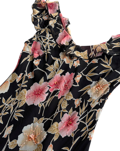 2000S ROBBIE BEE FLORAL DRESS