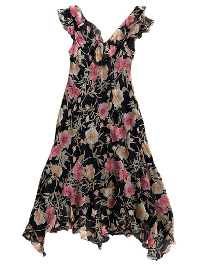 2000S ROBBIE BEE FLORAL DRESS