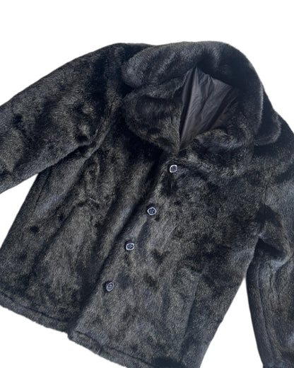 2000'S BLACK FUR COAT