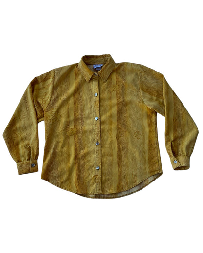 1980S YELLOW SUGAR SHIRT