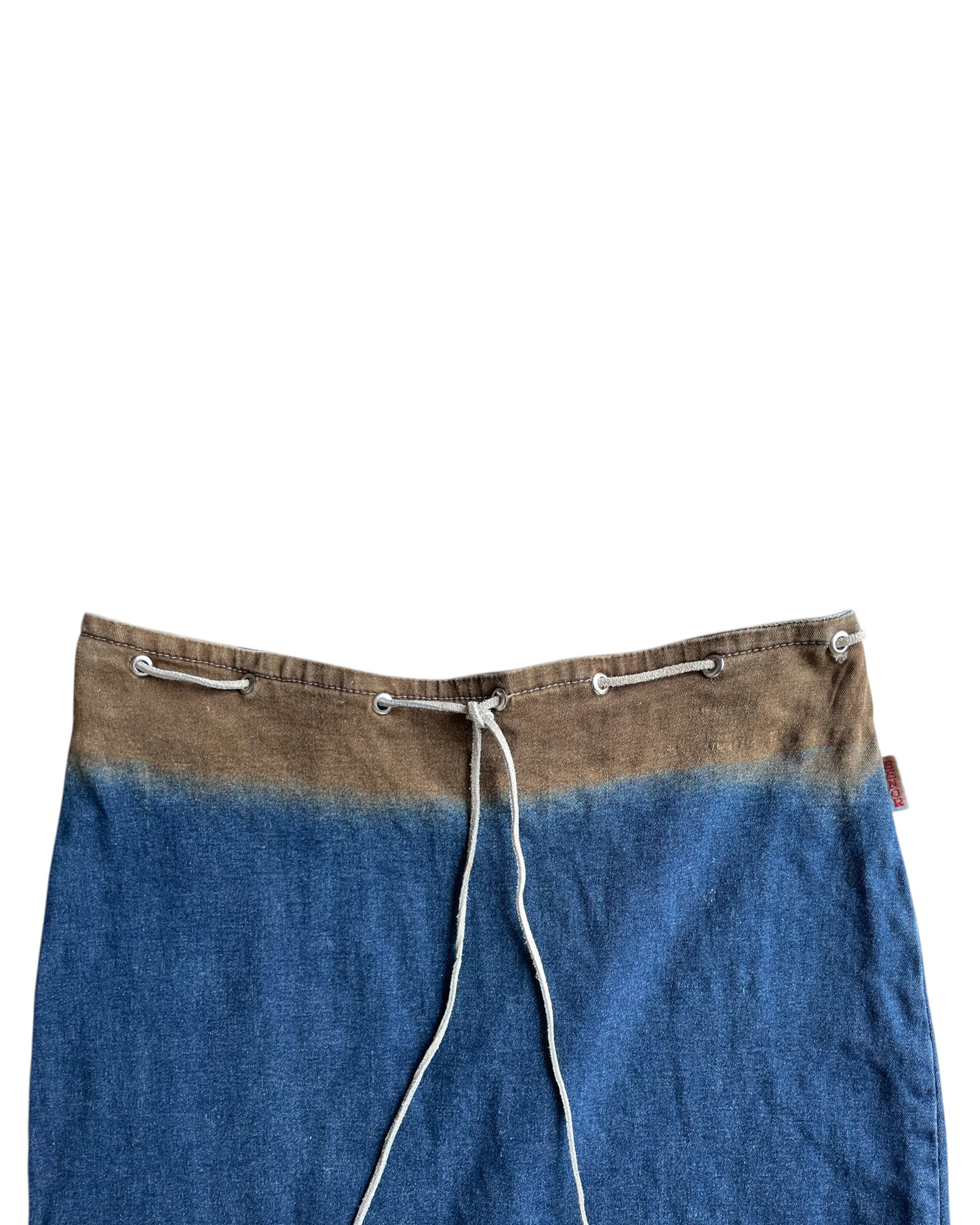 2000S BENOR DENIM MIDI SKIRT