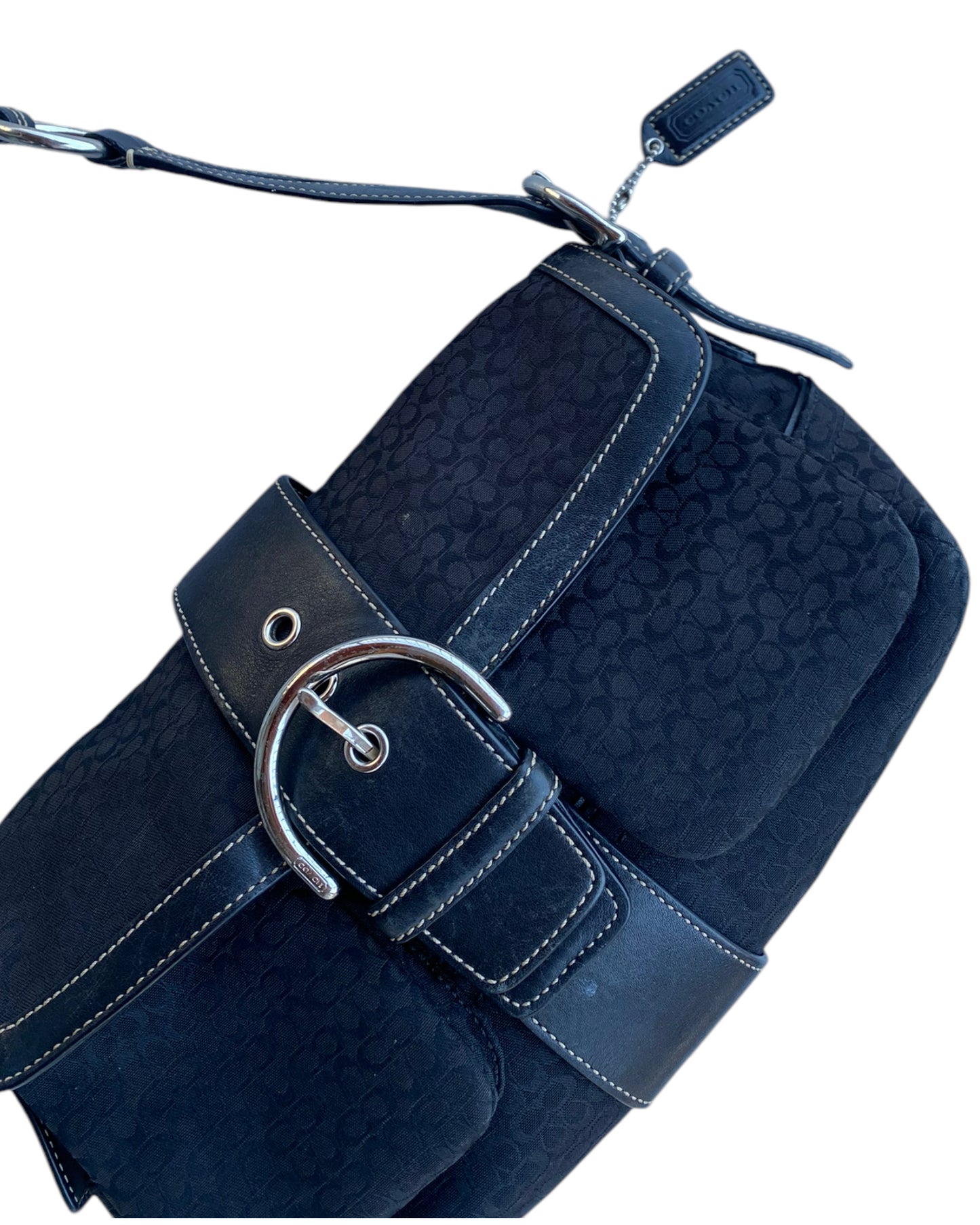 2000'S COACH LEATHER BAG