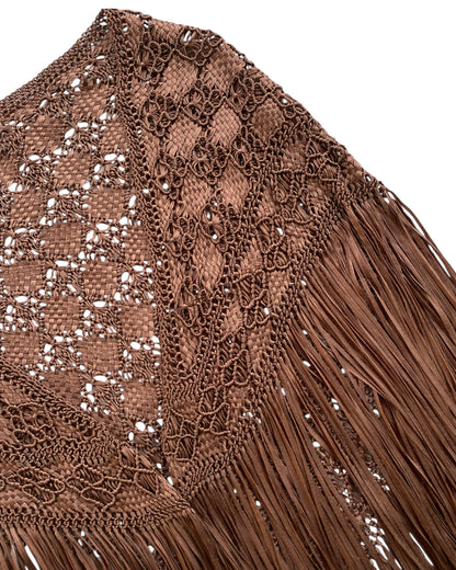1990´S CROCHET PONCHO