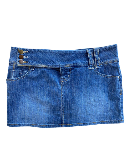 1990´S WEAR IT DECLARE IT DENIM SKIRT