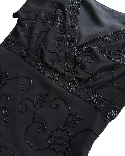 2000S MIDNIGHT GARDEN BLOUSE