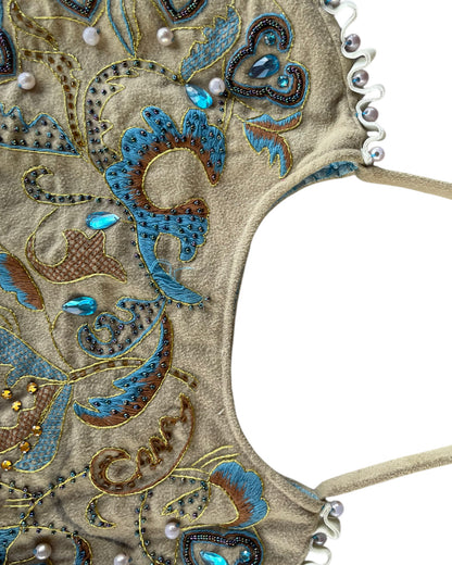 2000S FASHION SAPA EMBROIDERED HOBO BAG