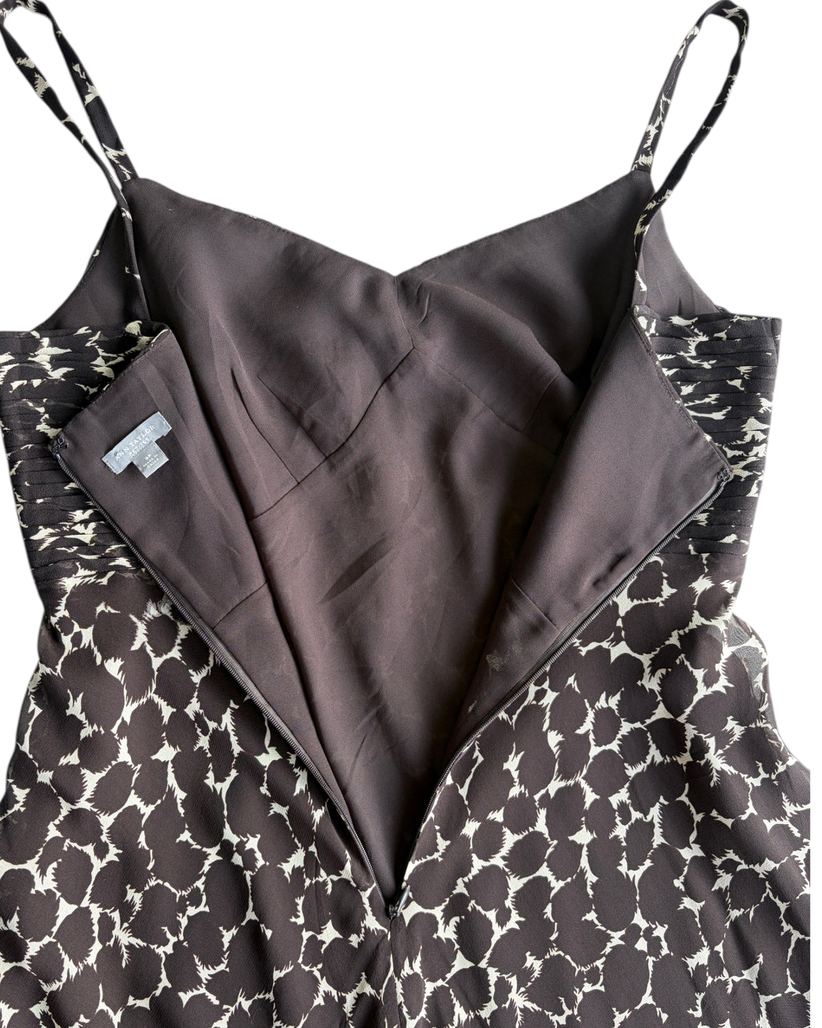 2000S ANN TAYLOR SILK DRESS