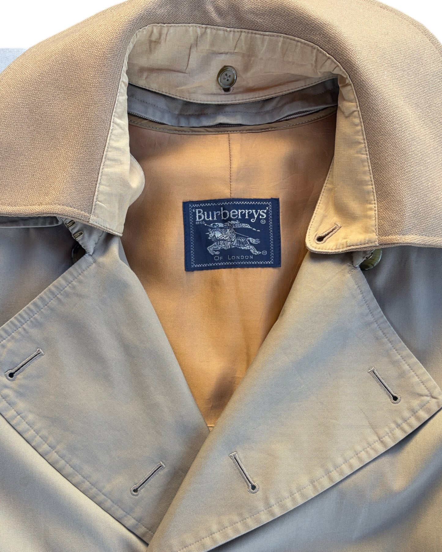 1980'S BURBERRY TRENCH COAT