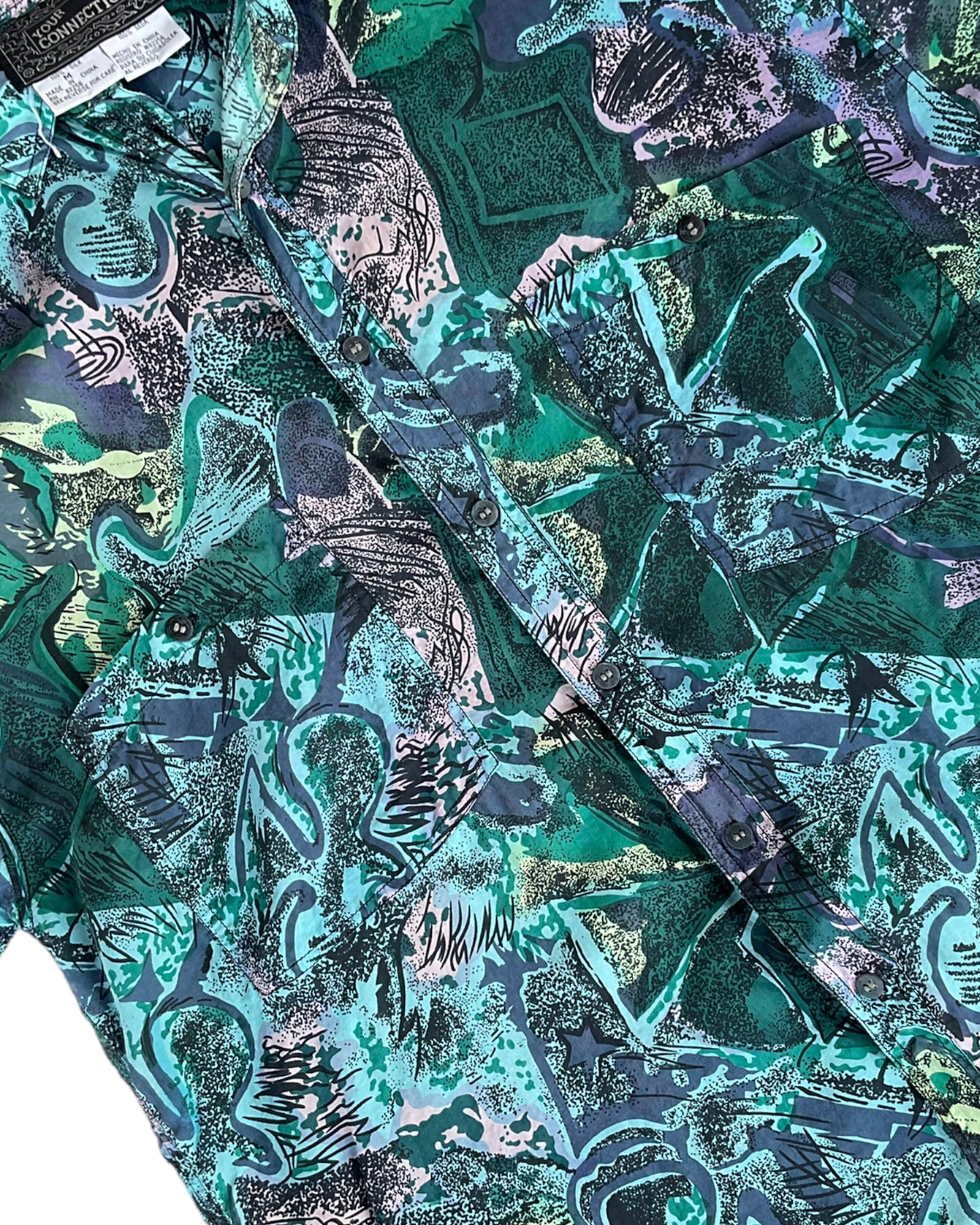 1990S YOUR CONNECTION SILK SHIRT