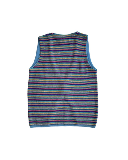 1990S STRIPED SWEATER VEST