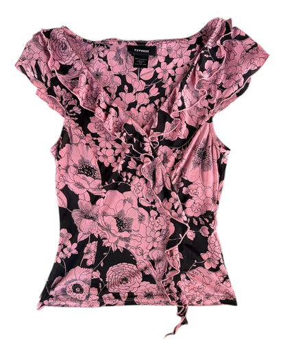2000S CELINA RUFFLE TOP