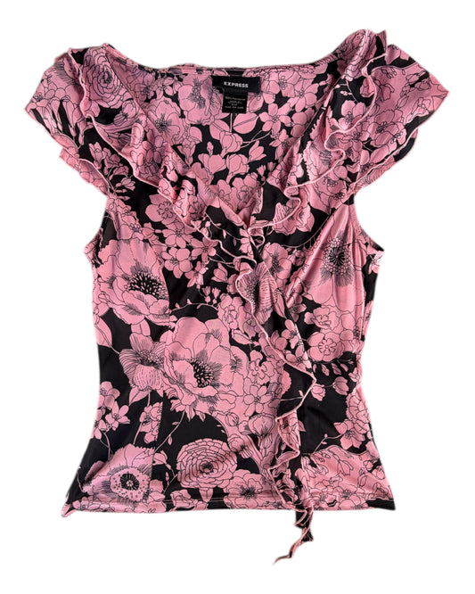 2000S CELINA RUFFLE TOP