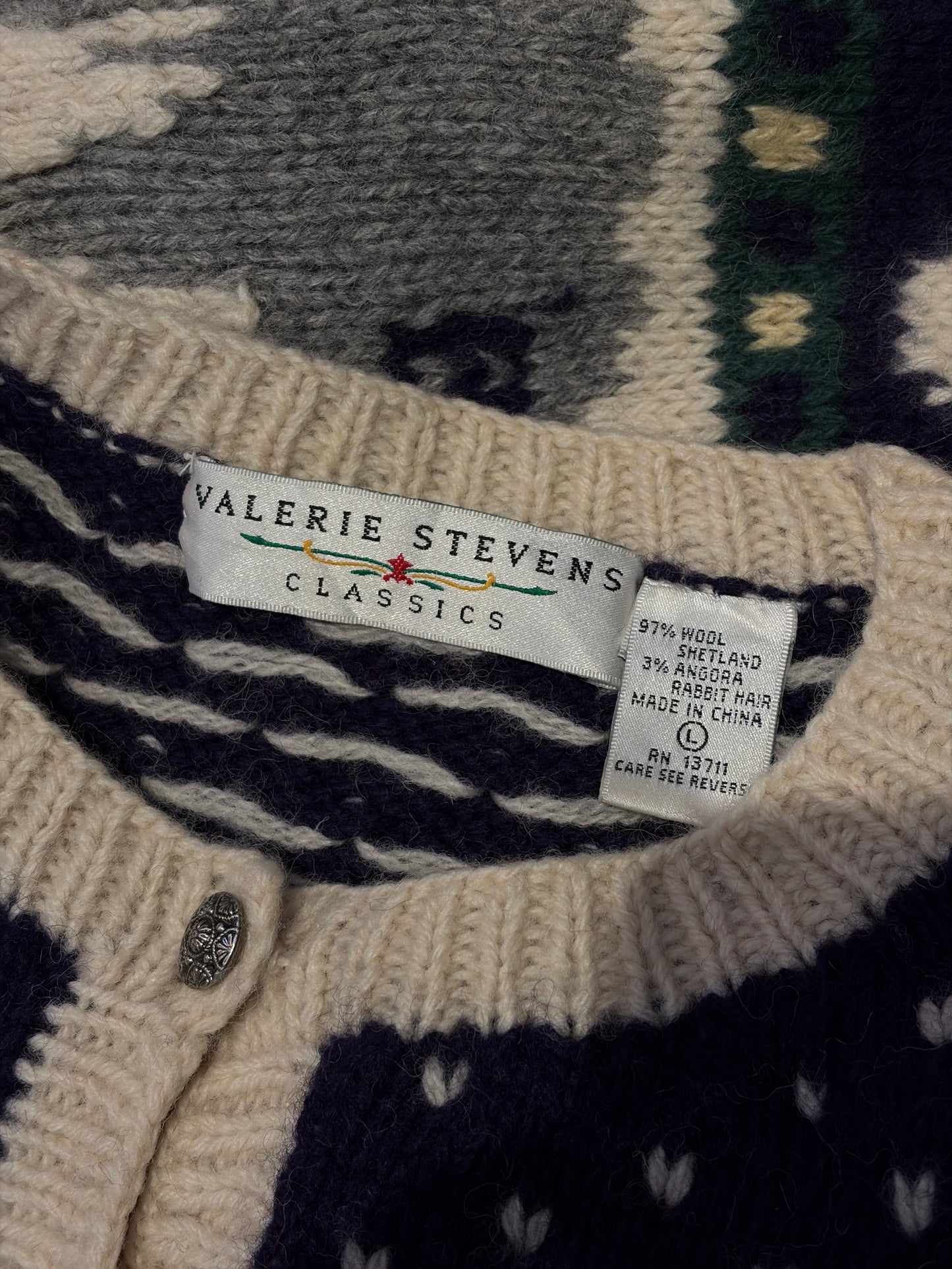 1990'S VALERIE STEVENS SWEATER