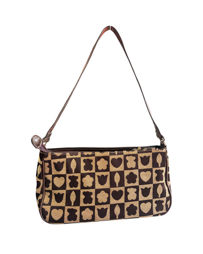 2000S TEDDY CHECK BAG