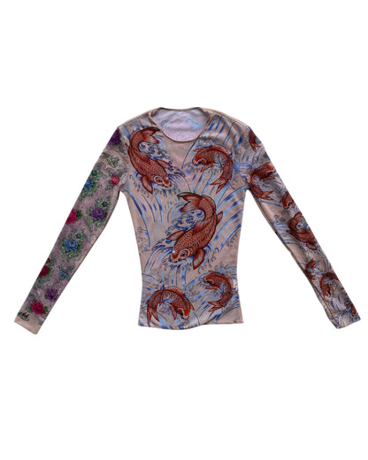 2000´S MESH TATTOO SHIRT