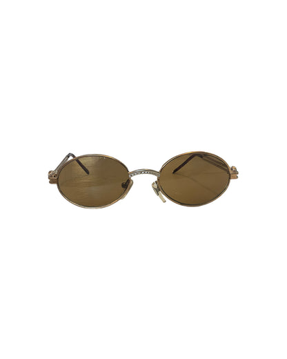 2000S ORNAMENTAL GLAM GOLD SUNNIES