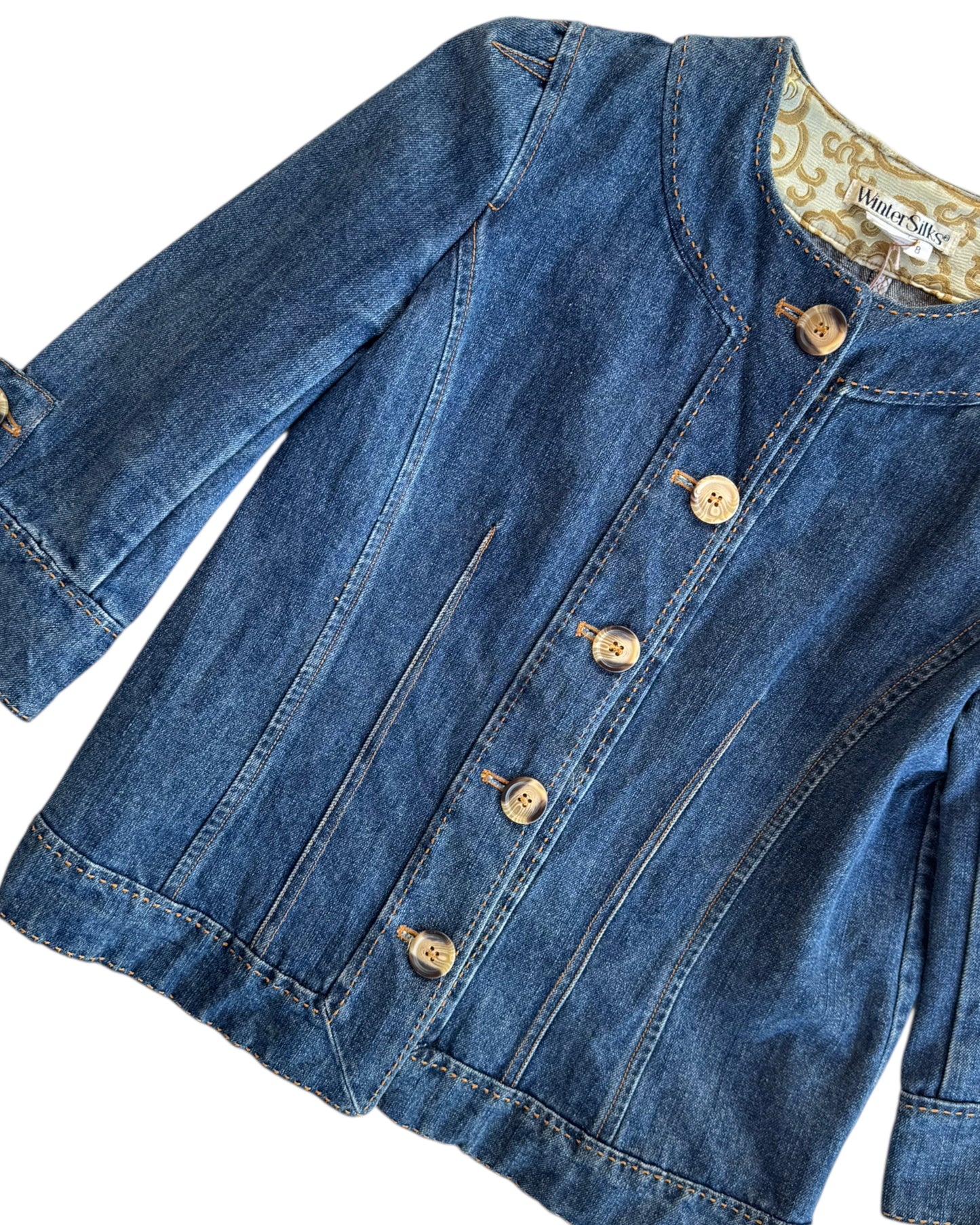 2000’S WINTER SILKS DENIM JACKET