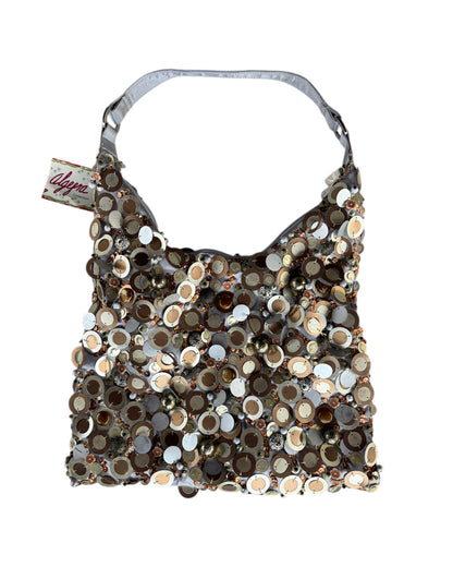 2000S ALGEFRA COLLECTION SEQUIN HOBO BAG
