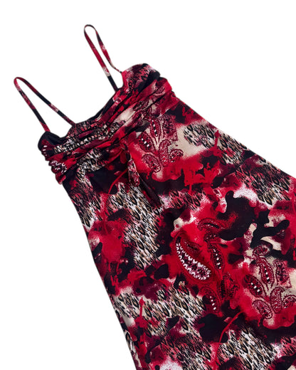 2000´S RED & BLACK DRESS