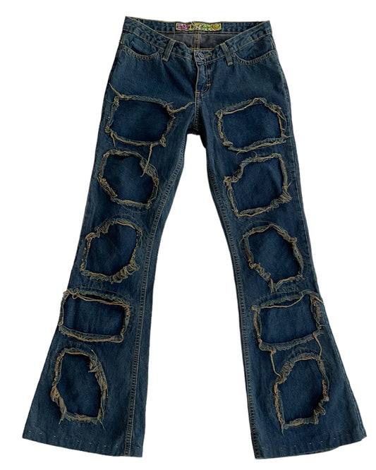 2000S BAGGIA RIPPED JEANS