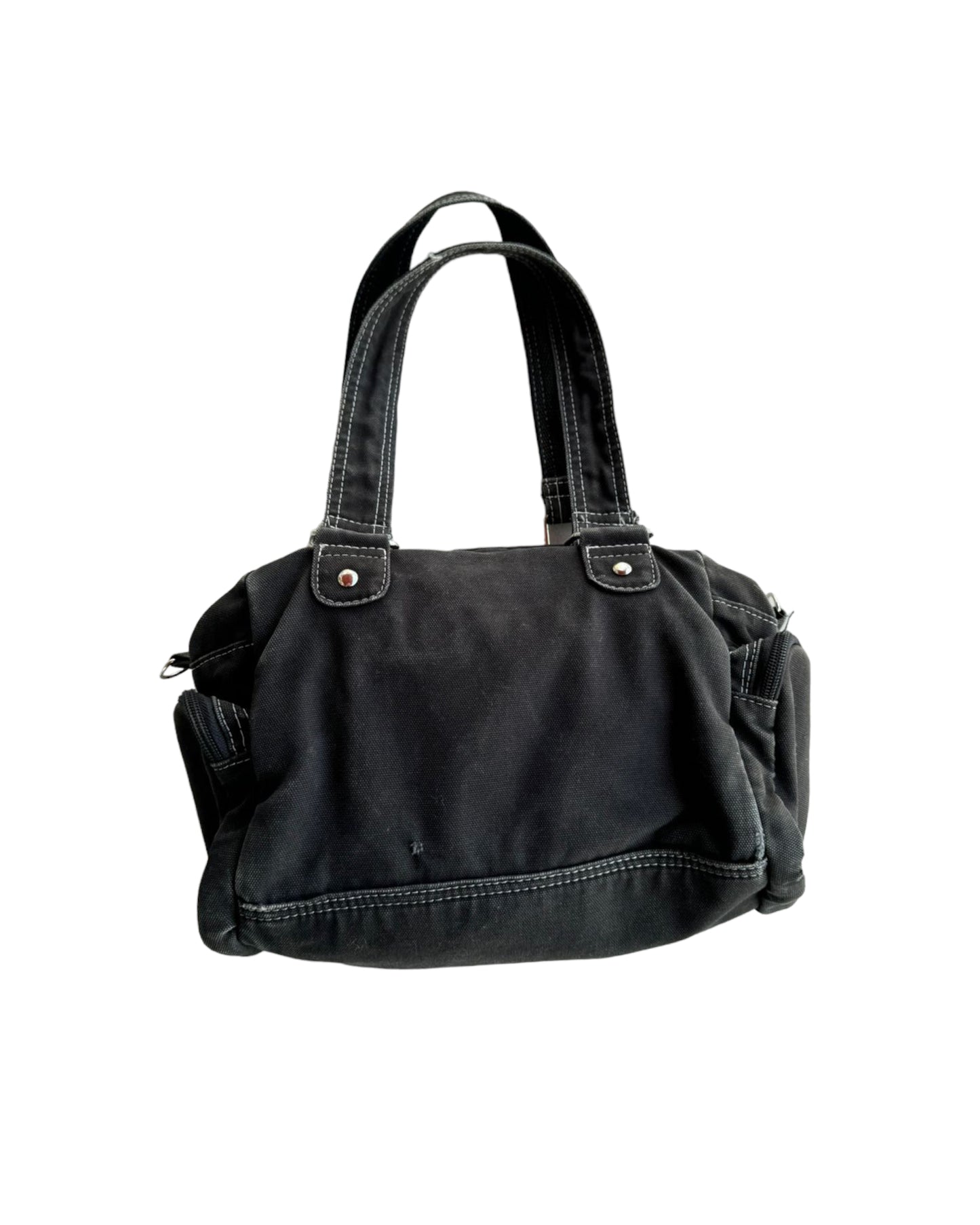 2000S BLACK DENIM HANDBAG