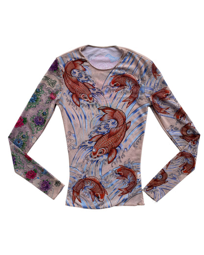 2000´S MESH TATTOO SHIRT