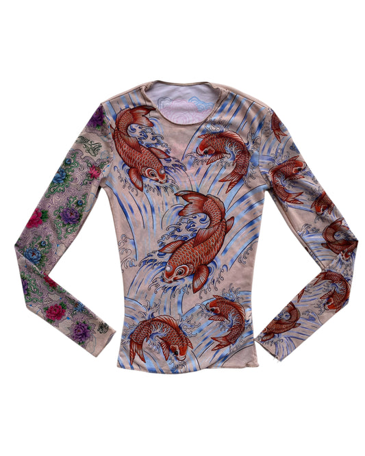 2000´S MESH TATTOO SHIRT