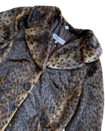 ANNE KLEIN FAUX FUR COAT