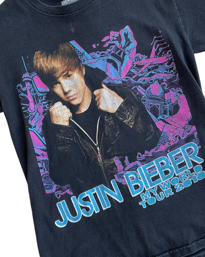 2010'S JUSTIN BIEBER MY WORLD TOUR T-SHIRT