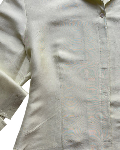 1990S CAROL TOUPENCE SILK SHIRT