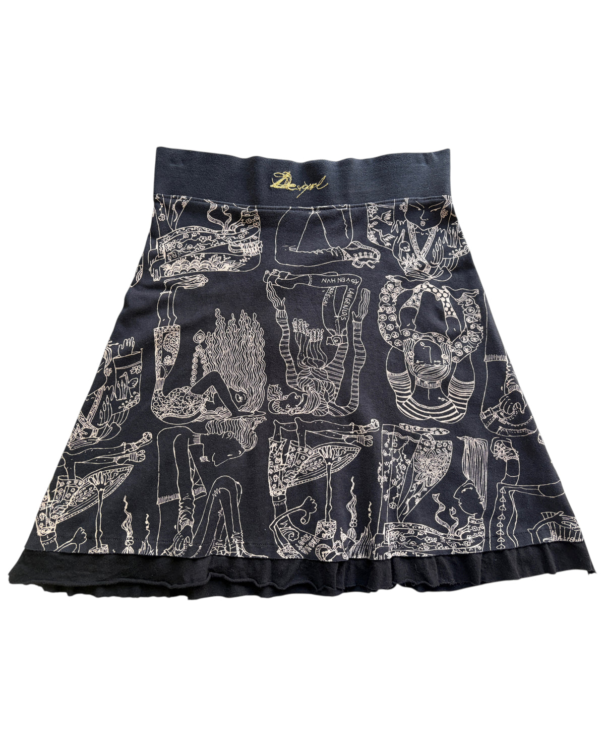 2000S DESIGUAL SMALL SKIRT