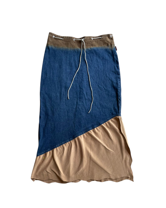 2000S BENOR DENIM MIDI SKIRT
