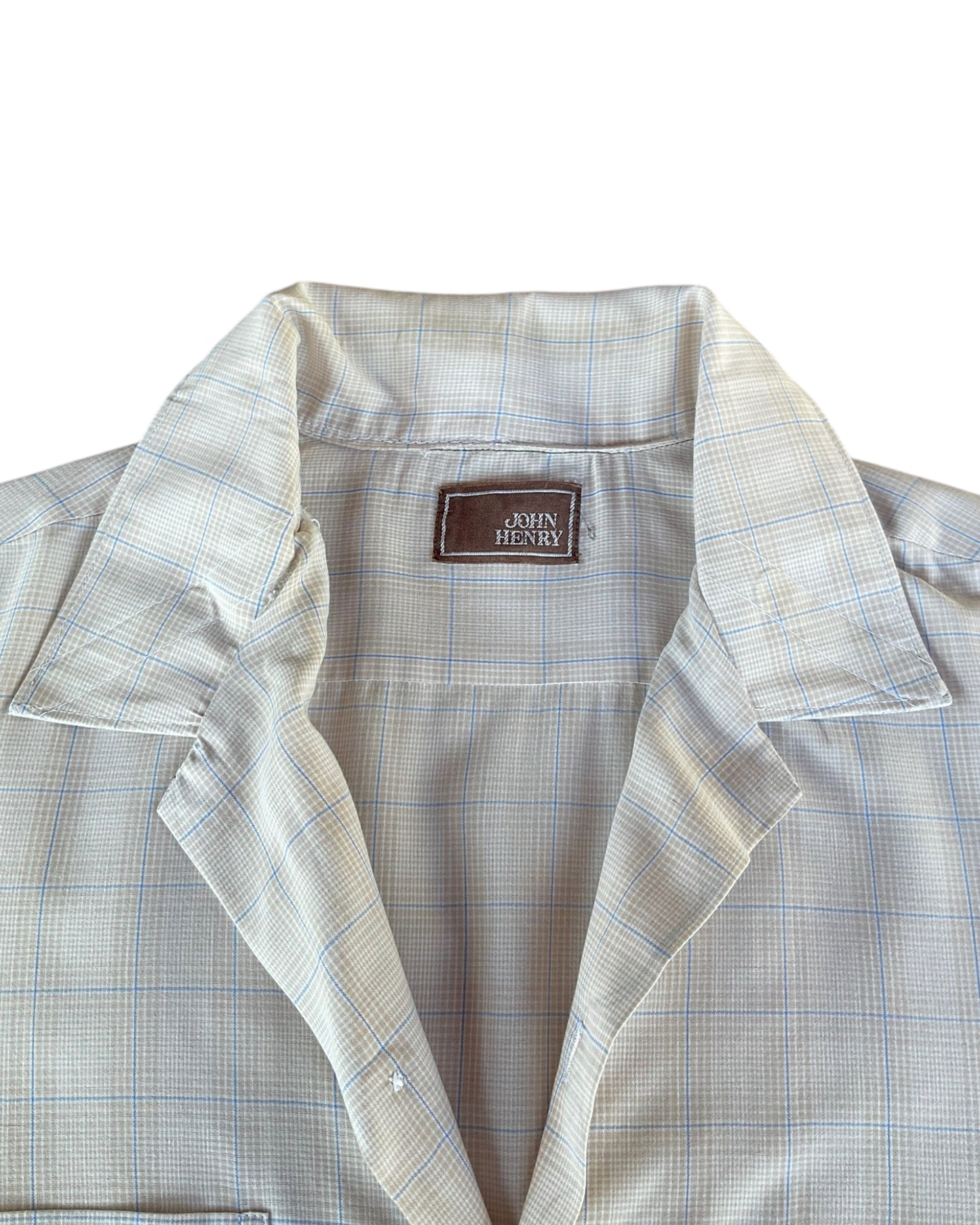 1990S JOHN HENRY PLAID SHIRT