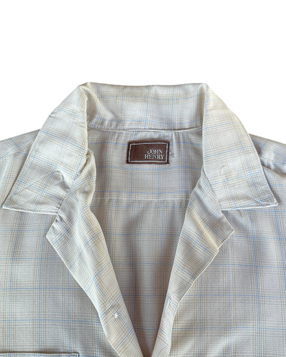 1990S JOHN HENRY PLAID SHIRT