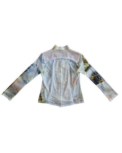 1990’S LEAF BLOUSE