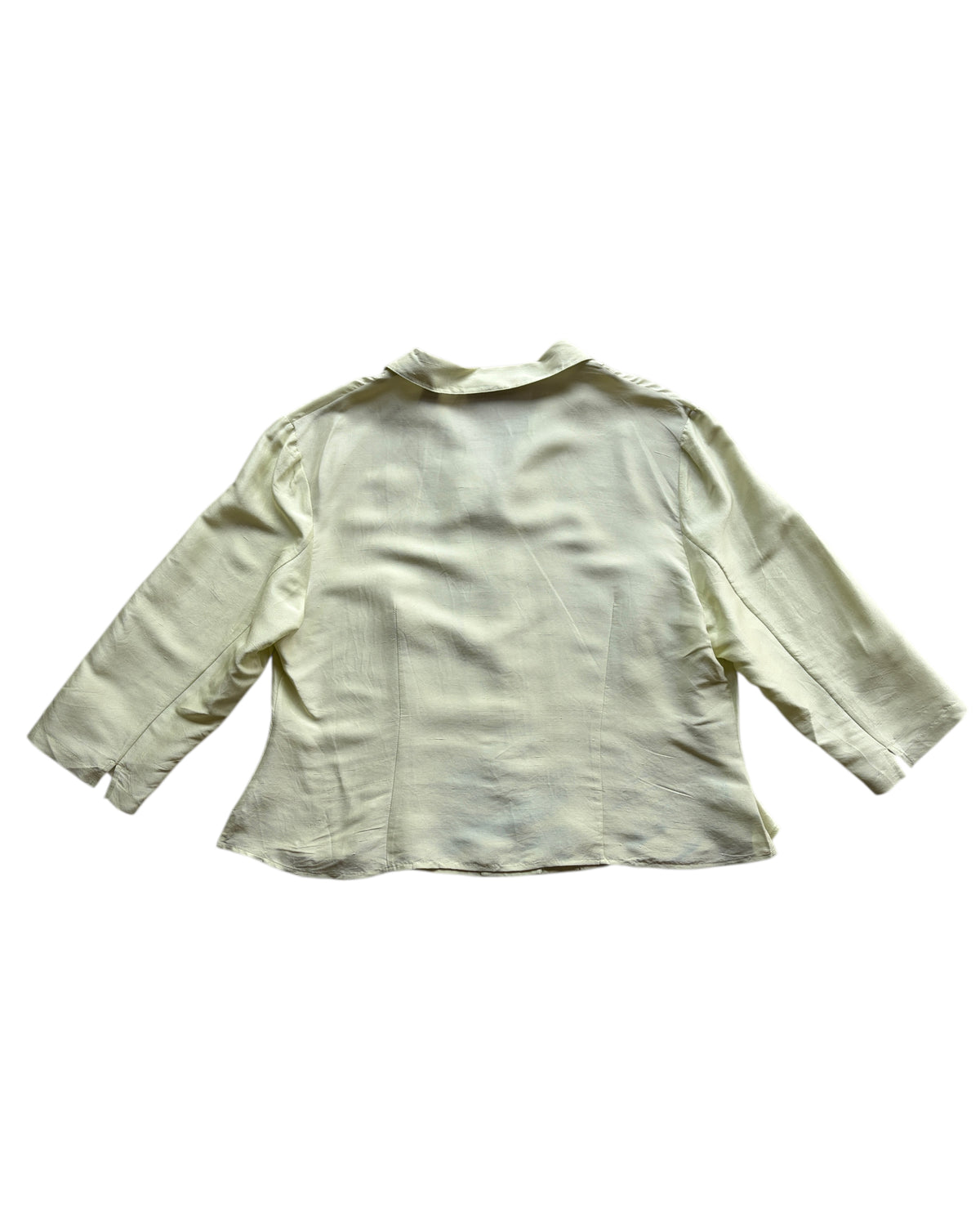 1990S CAROL TOUPENCE SILK SHIRT