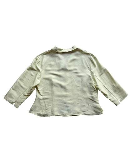 1990S CAROL TOUPENCE SILK SHIRT