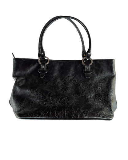2000S GIANFRANCO SISTI DRAGON LEATHER BAG