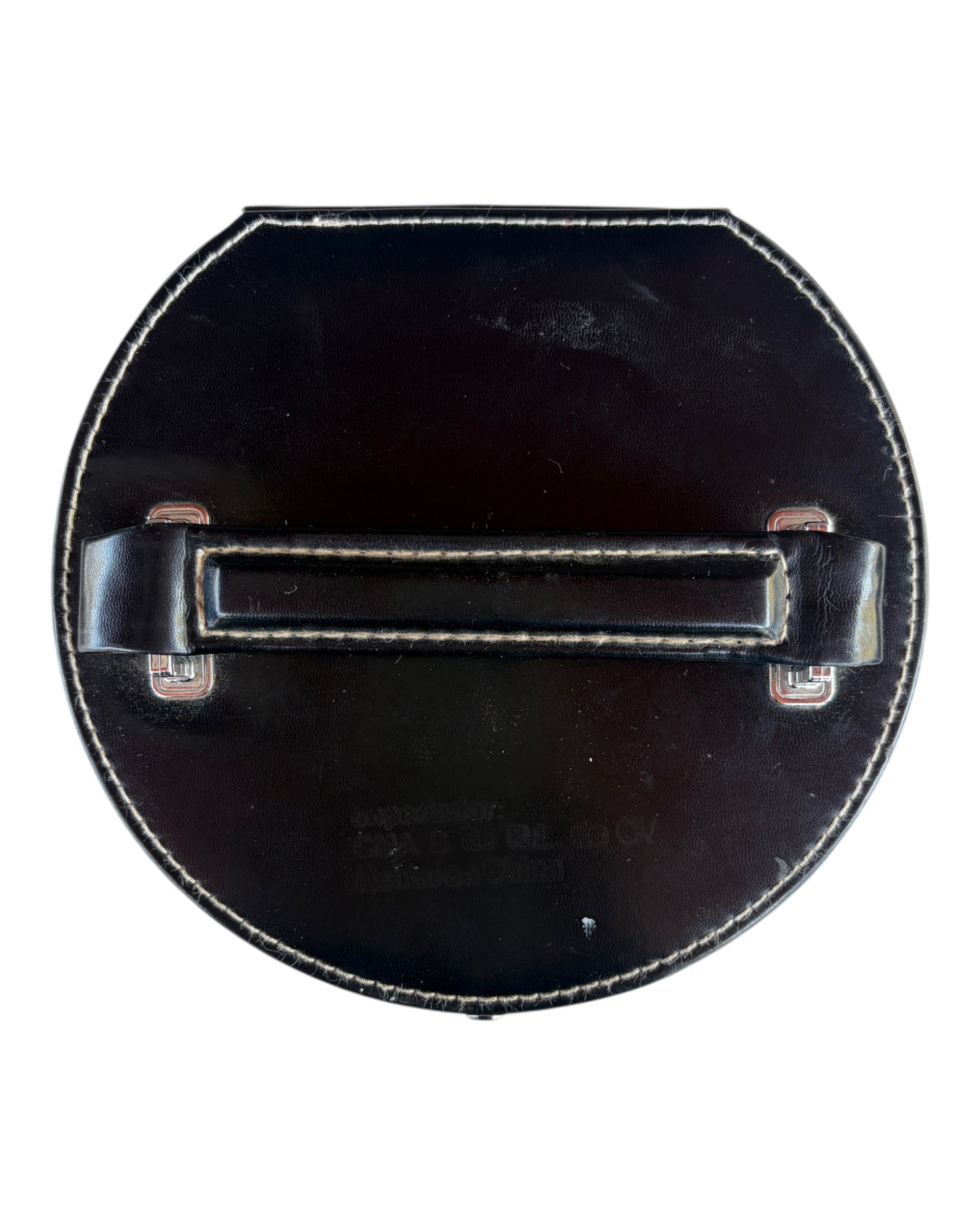 1990w BLACK ROUND VANITY CASE