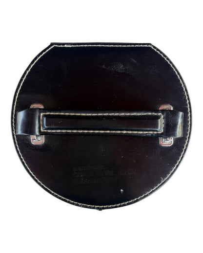 1990w BLACK ROUND VANITY CASE