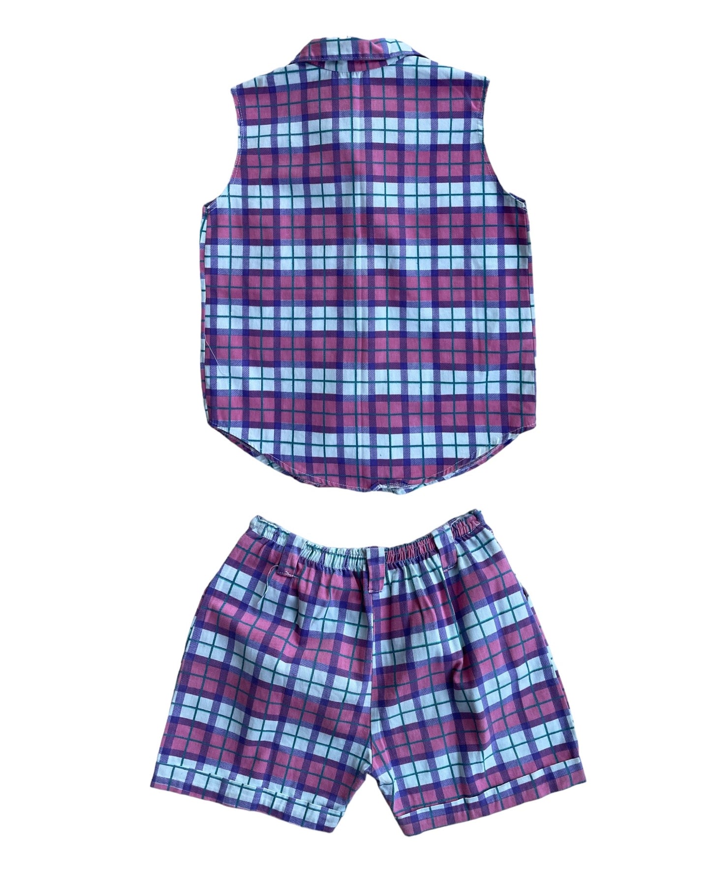 1990S HANDMADE CHECKERED SET