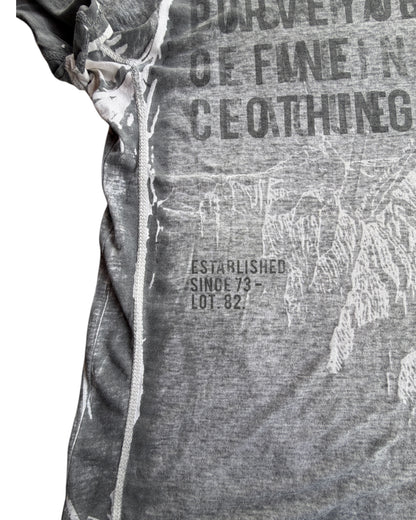 2000S BUFFALO DB GRAY GRAPHIC T-SHIRT